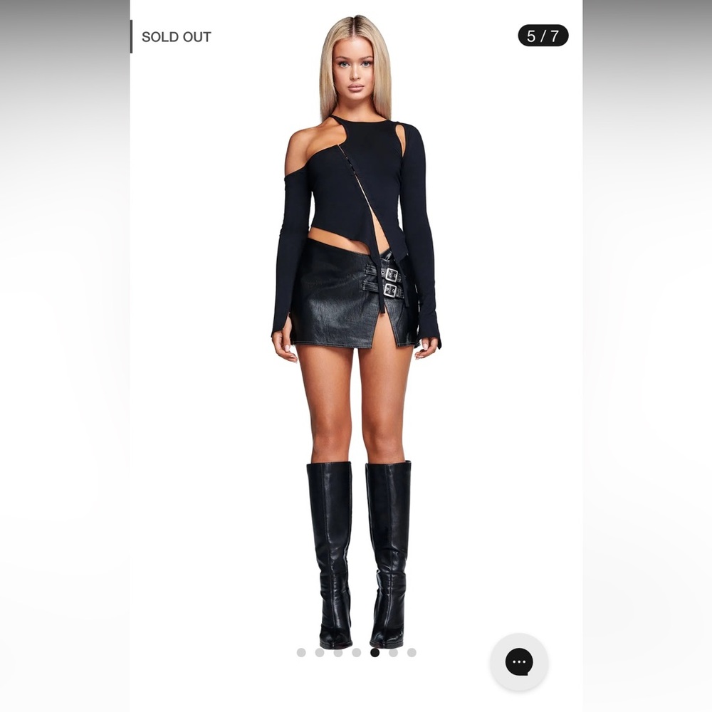 I AM GIA, EMMI SKIRT, BLACK, SIZE S